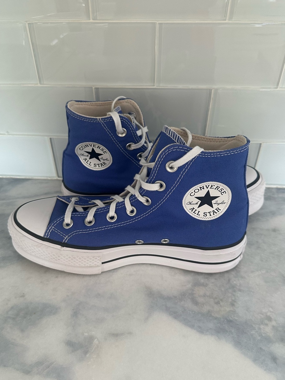 Converse Women’s Chuck Taylor All Star Platform Lift High Top Sneakers size 7 - Picture 6 of 12